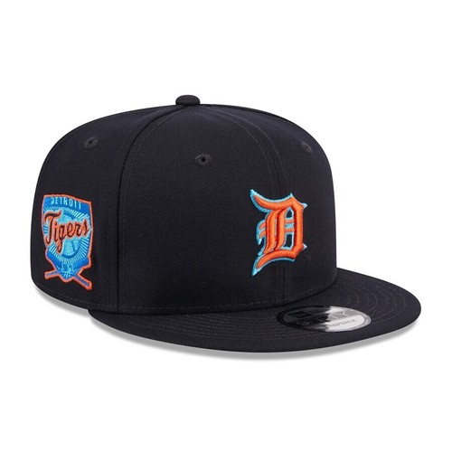 Detroit Tigers New Era 2023 MLB Father's Day 9FIFTY Snapback Hat Men's DET Blue