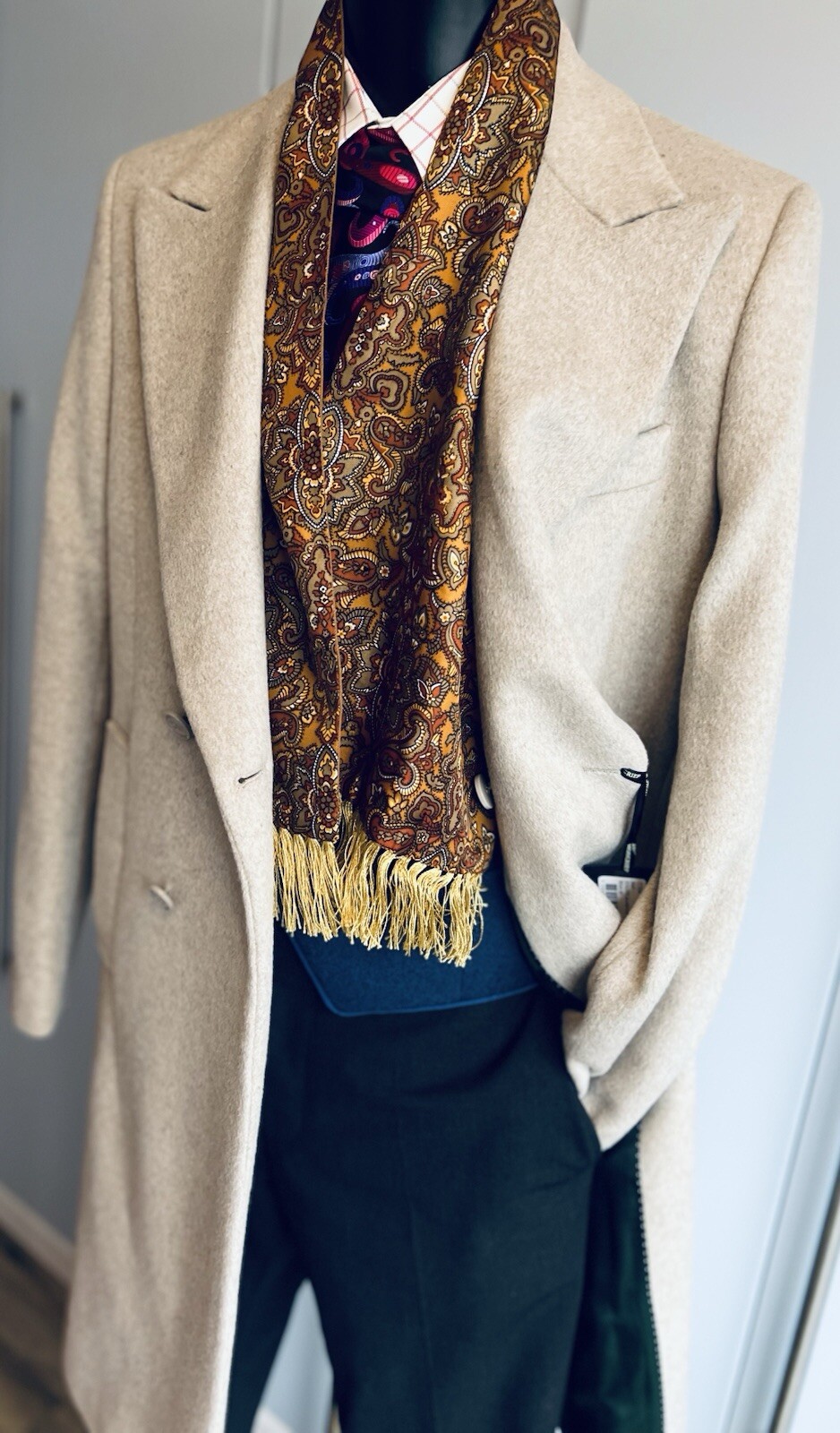 ALTRA Moncrief London soprabito UK 40 EU 50 Medium nuovo senza etichette prezzo di listino £ 700