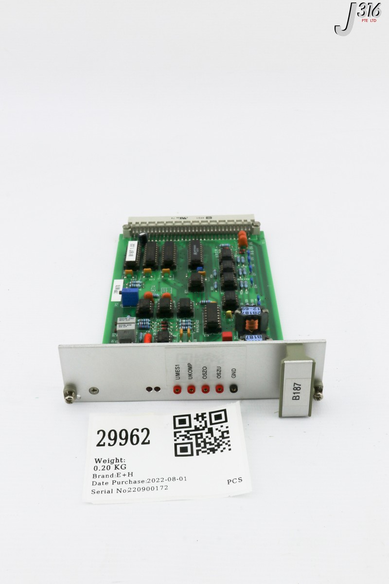 写真 29962 E+H PCB ASSY, 27092005 B187A | eBay
