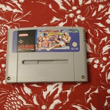 Street Fighter II turbo SNES Super Nintendo PAL