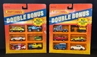 (2) Vintage 1988 Matchbox Double Bonus Diecast Car Pack #1090 Pair 12 Cars READ!