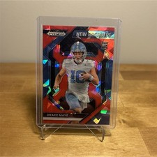 2024 Panini Prizm Draft Picks Rookie Drake Maye New Recruits #NR-DME Football