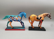 Figuren - Zwei Spuren der bemalten Ponys - Mängel