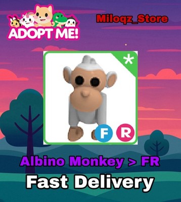 Adopt Me Albino Monkey Fly Ride | Fast Delivery