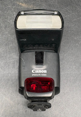 Canon Speedlite 430EX  Flash Aufsteck Blitz  Blitzlichtgerät Schwarz Flash