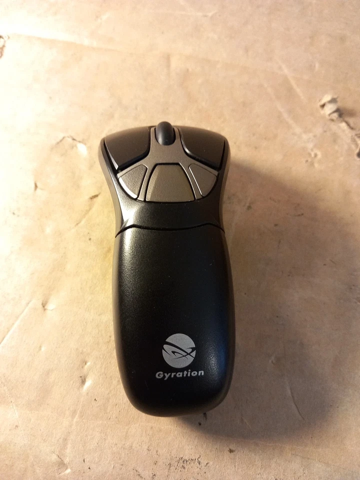 GYRATION GC15M-BLK PORTABLE MOTION SENSE WIRELESS 2.4GHz AIR MOUSE BLACK ONLY - Image 2 of 4