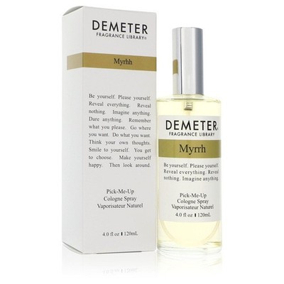 Demeter Myrhh by Demeter Cologne Spray 4 oz / e 120 ml