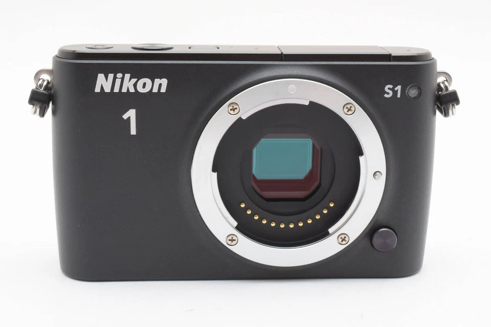 Nikon 1 S1 10.1MP Compact Digital Camera Black Body Only Used From Japan Nikon - Image 3 of 4