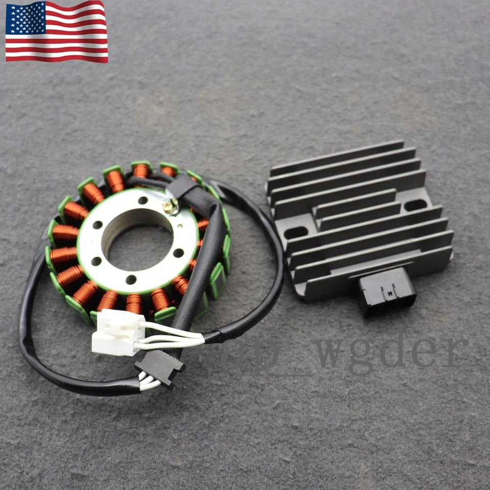 Estator + Rectificador de voltaje + Junta para Kawasaki Ninja Vulcan S 650 Versys 12-2016 Foto 3 de 4