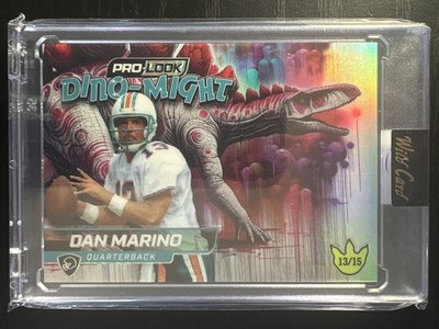 2025 Wild Card Dino-Might Dan Marino White Stegosaurus 13/15 Sealed