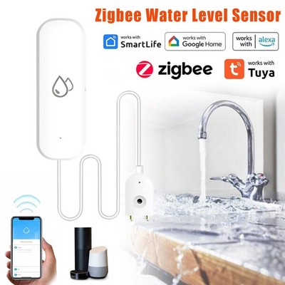 Tuya Smart Wifi/Zigbee Water Level S-ensor Leakage Alarm Flood Leak Detector
