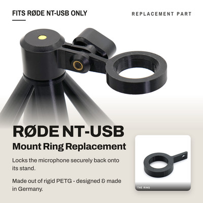 RODE NT-USB Ersatz  Halterungsring Mikrofon Mount Ring Adapter