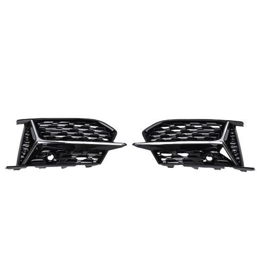 Fog Lamp Bezel Grill 4K0807151A ABS Front Bumper Fog Light Grille Replacement - Picture 7 of 12