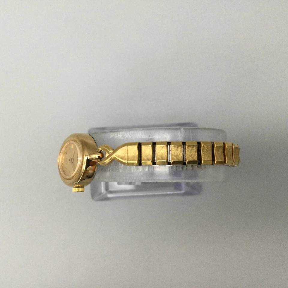 Reloj Pulsar Vintage Mujer V810-5160 16mm Tono Dorado Banda Elástica Batería Nueva Foto 4 de 4