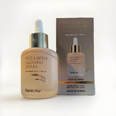 Korean Farm Stay Rice & Bifida Glowing Facial Serum 1.18oz