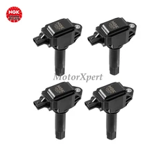U5426 4pcs OEM NGK Ignition Coils For 2013-2015 Subaru BRZ Forester H4 2.0L