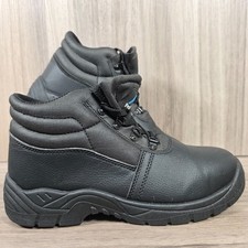 RockFall ProMan Safety Boots Size 9 UK Steel Toe Cap Leather Work Shoes S3 SRC