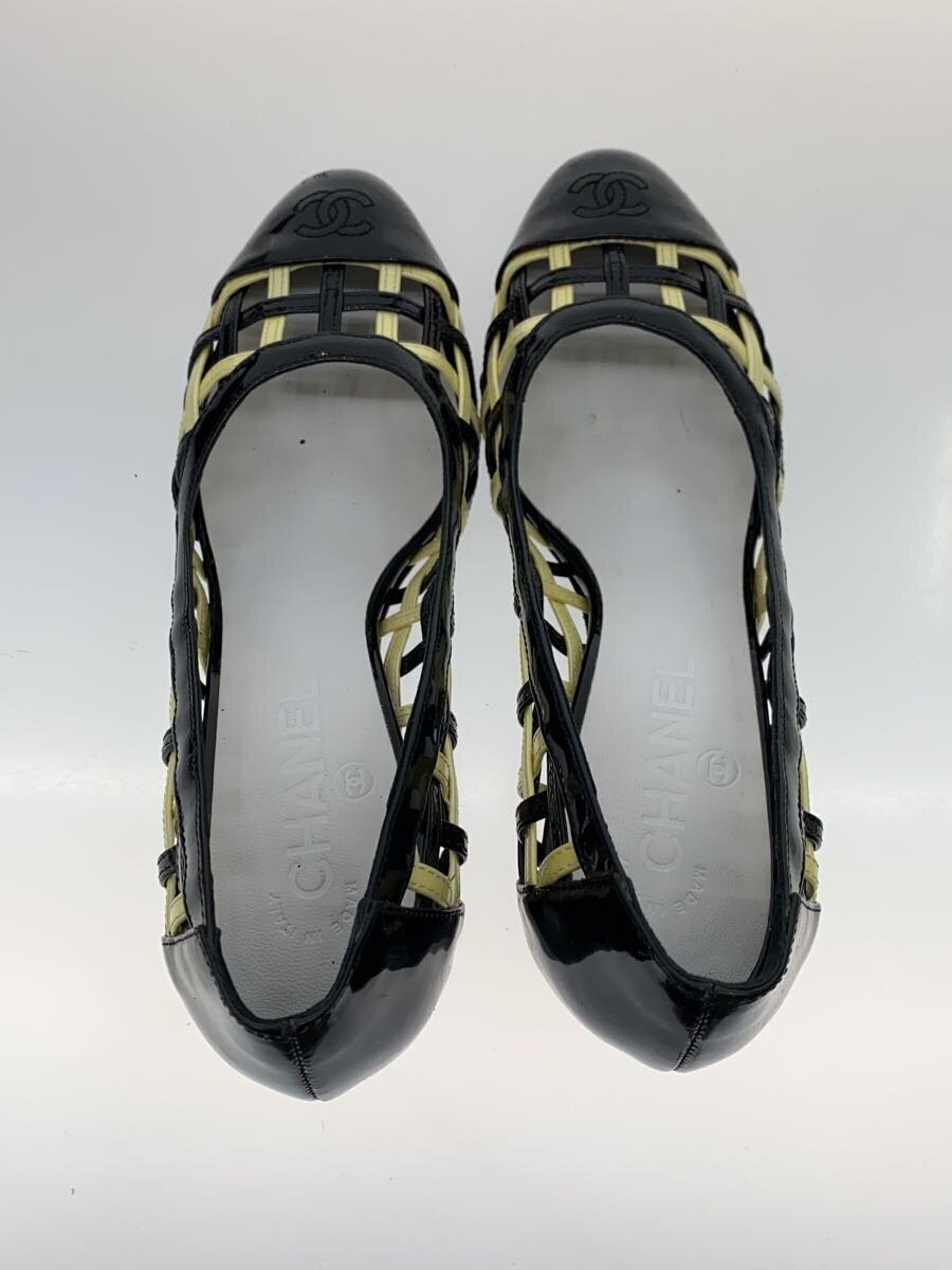 CHANEL Mesh Pumps/Size 37.5/US 7.5/Black/Women's thumbnail 4