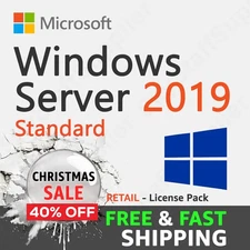 Microsoft Windows Server 2019 STANDARD License 24 Core | Same-day Shipping