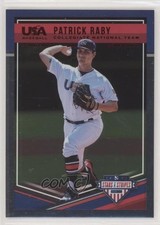 2018 Panini USA Baseball Stars & Stripes Longevity Ruby 32/249 Patrick Raby iy3