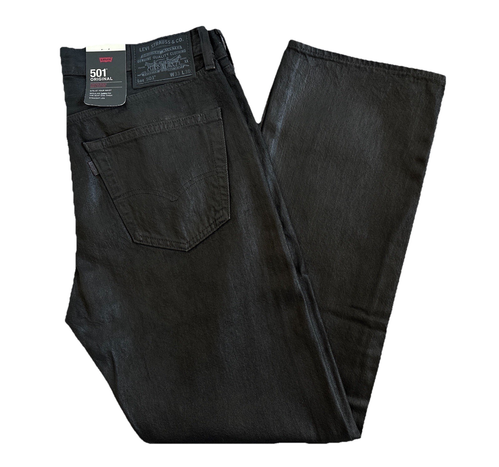 Levi's Premium Men's 501 Original Coated Denim Jeans