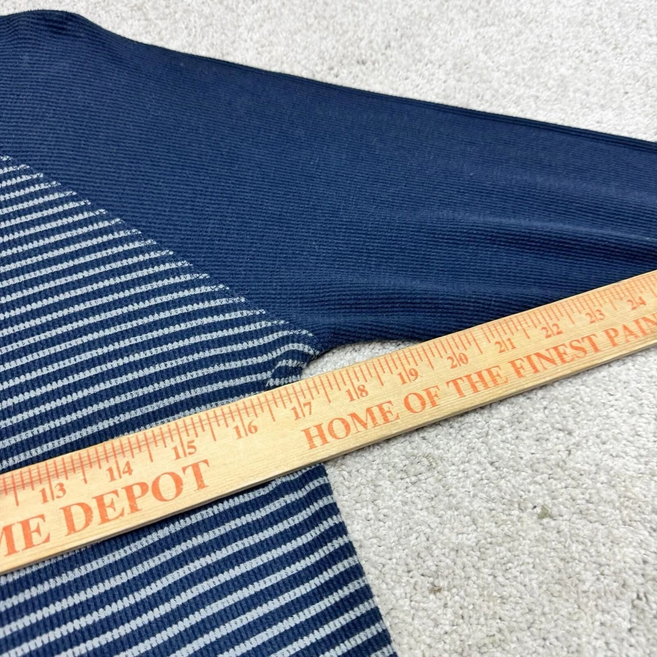 Volcom T-Shirt Men’s Blue Gray Striped Long Sleeve Size Medium - Image 3 of 4