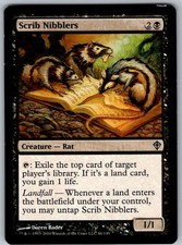MTG TCG SCRIB NIBBLERS 66 UNCOMMON WORLDWAKE LIGHTLY PLAYED