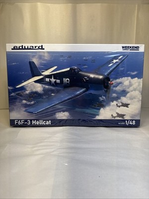 Eduard 1:48 Scale F6F-3 Hellcat Plastic Model Kit #84194 Weekend Edition