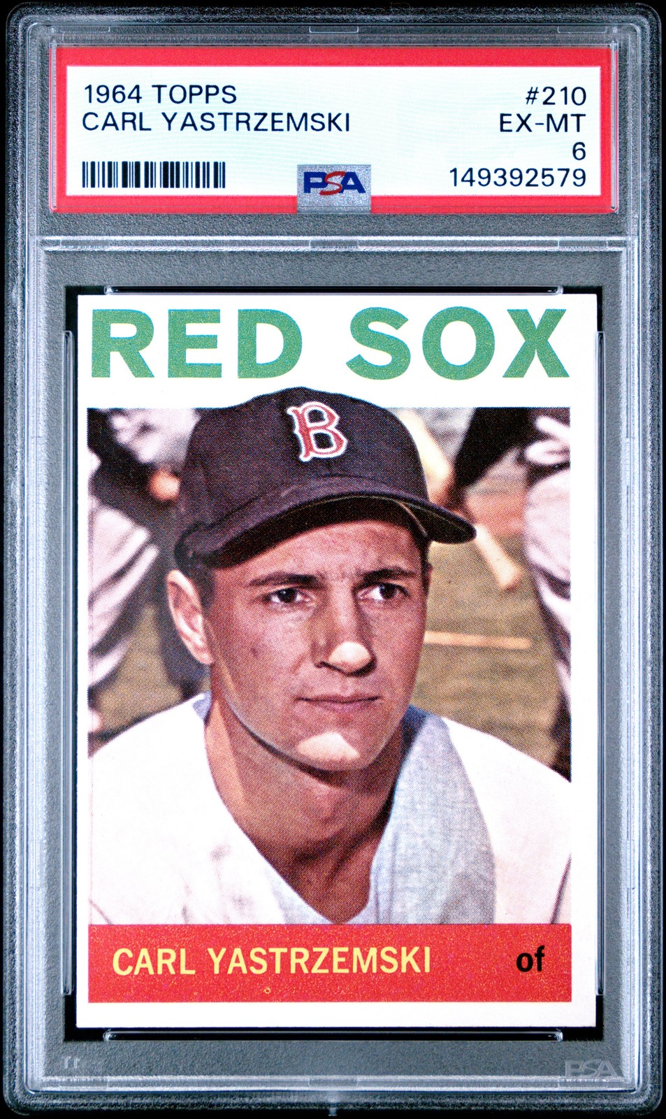 1964 Topps 210 Carl Yastrzemski PSA 6 149392579