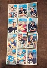 1970 kellogg s 3d football card sets