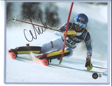 Mikaela Shiffrin Auto Beckett Signed 8x10 Autograph FIS ALPINE SKIING Olympics