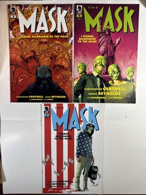 The Mask: I Pledge Allegiance to the Mask #1 2 4(Dark Horse, 2019) Variant Cover