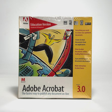 Adobe Acrobat 3.0 Version For Mac Macintosh Vintage Sealed