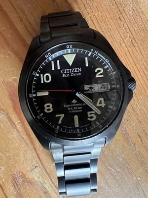Citizen Promaster AT6085-50E Solar Radio Controlled Mens Watch Titanium