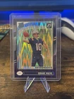 2024 Panini Donruss Optic - Rated Rookie Drake Maye #229 Purple Shock Prizm (RC)