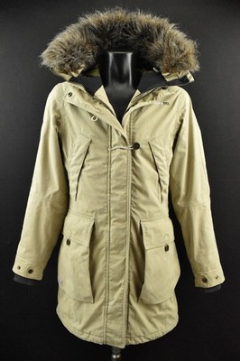 DIDRIKSONS Taylor Damen Mantel Thermo Jacke wattiert Kapuze Storm System Gr. 38