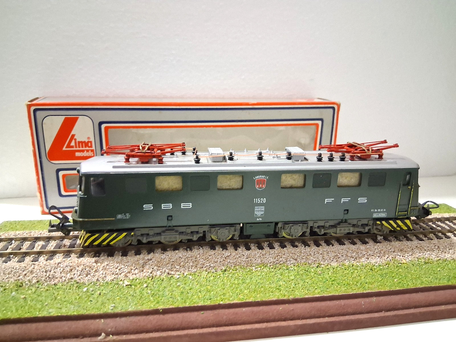 lima 8046 LG locomotiva elettrica SBB FFS 11520 scala H0 713503