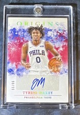 Panini 2020-21 Origins Tyrese Maxey Rookie Autographs red /99 76ers #RA-MAX