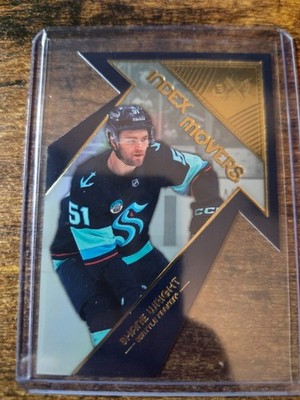 2023-24 NHL E-X 2000 Shane Wright Index Movers Die-Cut #IM-2 Seattle Kraken