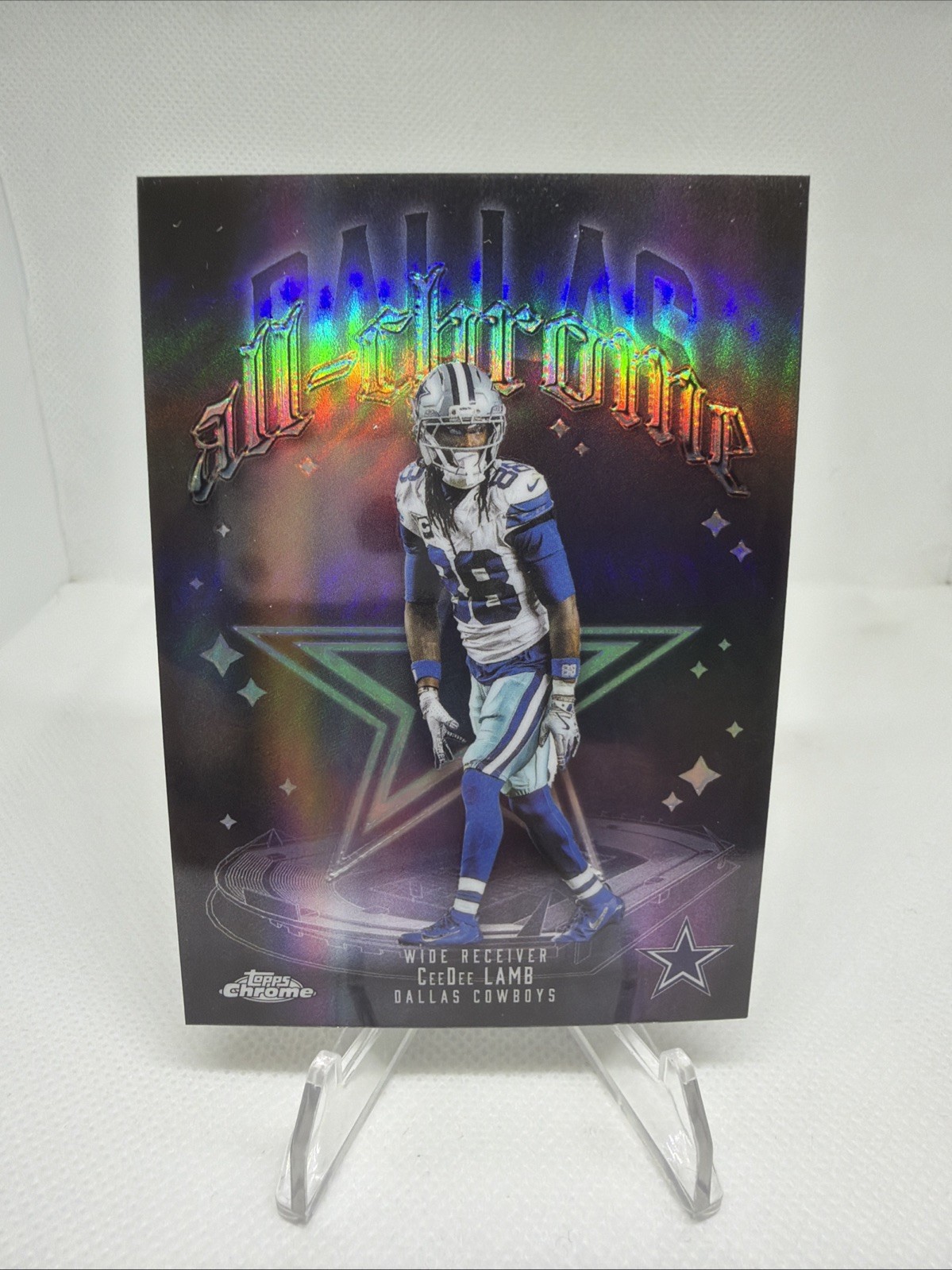 2025 Topps Chrome Football All-Chrome Team CeeDee Lamb #ACT-8 Refractor