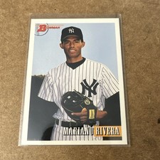 Bowman 1993 Mariano Rivera New York Yankees Baseball Card #327