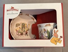 Royal Doulton Bunnykins Baby Bowl Mug Infant Set Bone China Dish-ware NIB