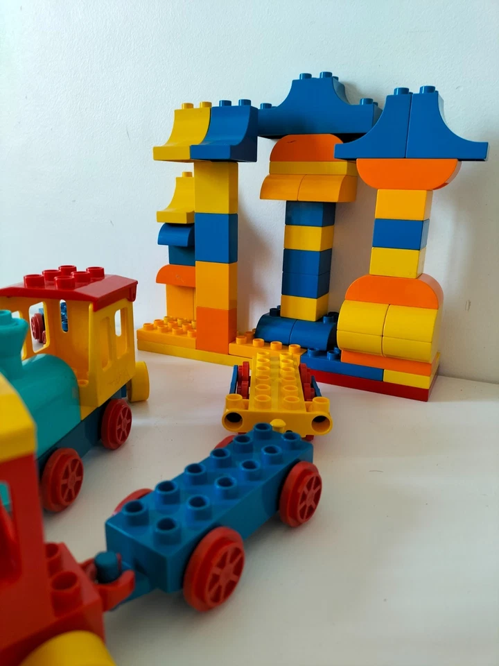 Lot 900g LEGO DUPLO train wagons - Photo 3/4