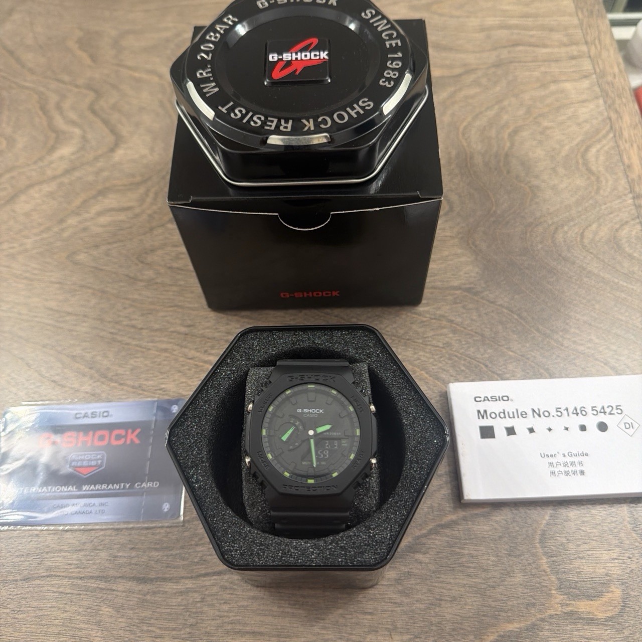 Casio G-SHOCK Men’s Analog-Digital Quartz 200m Shock-Resistant w/ Box Manual