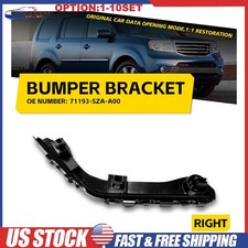 Front Bumper Support Bracket Right Passenger Side Black For 2009-15 Honda Pilot