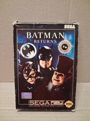 CIB SEGA Batman Returns Sega CD Action Adventure NTSC-U/C 1992 Manual