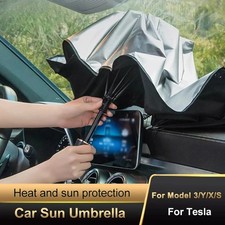 Car Sunshade Windshield Umbrella Front SunShade Parasol Foldable Summer Umbrella