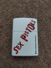 Sex Pistols Unstruck Limited Edition Zippo In Cream