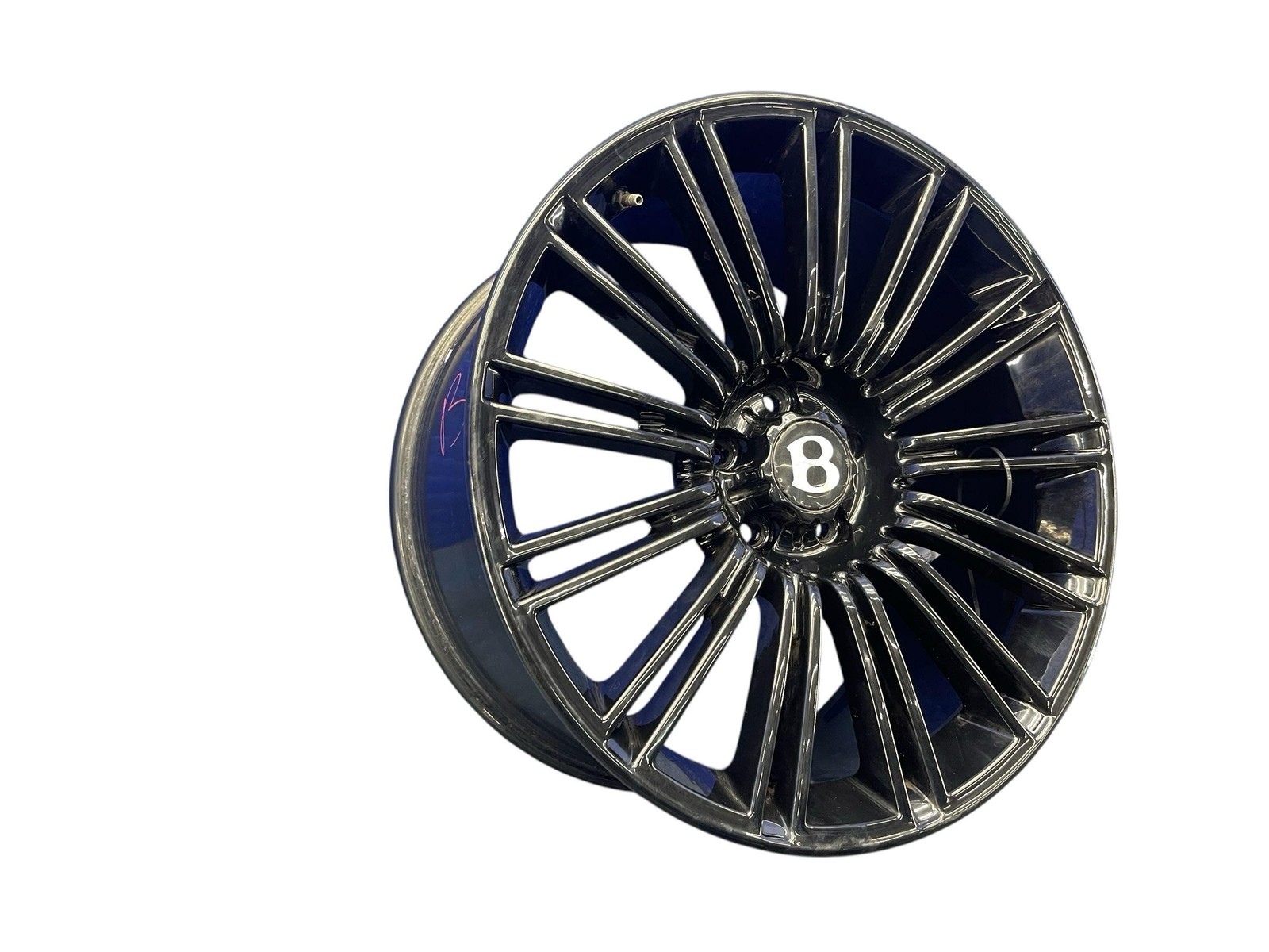 2006-2010 BENTLEY CONTINENTAL GTC 20X9.5 WHEEL RIM W/ HUB CAP *SMALL BEND* OEM