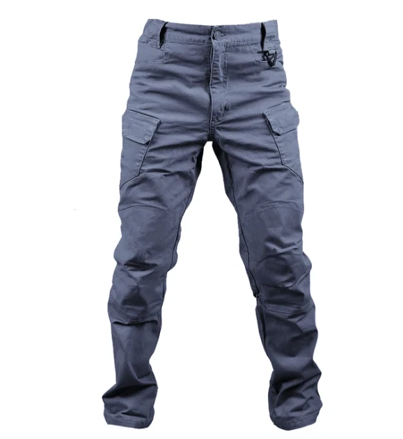 Mens Cargo Pants Tactical Waterproof Work Pants Outdoor Hiking Combat Trousers - Image 4 of 4